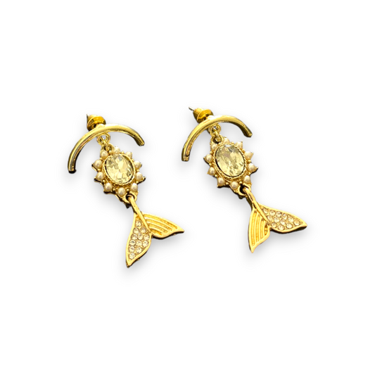 Mermaid's Tail Earrings