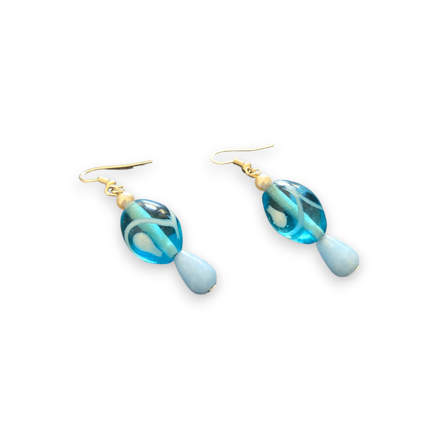 Blue Frost Earrings