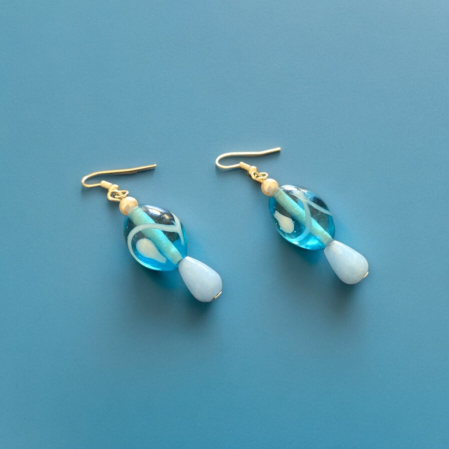 Blue Frost Earrings