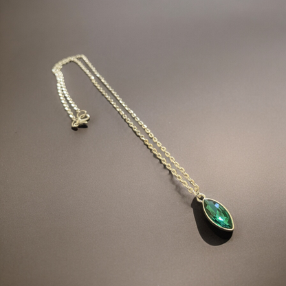 Emerald Whisper Pendant