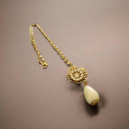 Golden Bloom Elegance Necklace