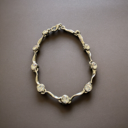 Silver Crystal Bracelet