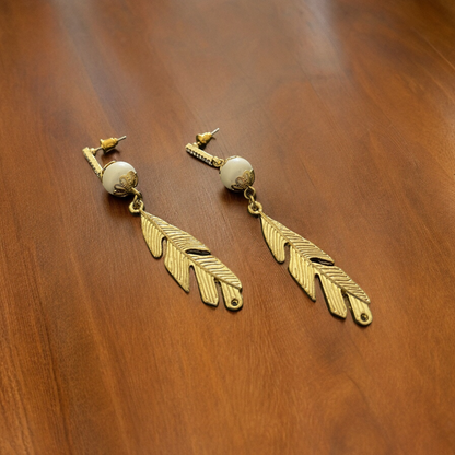 Statement Leaf Earrings