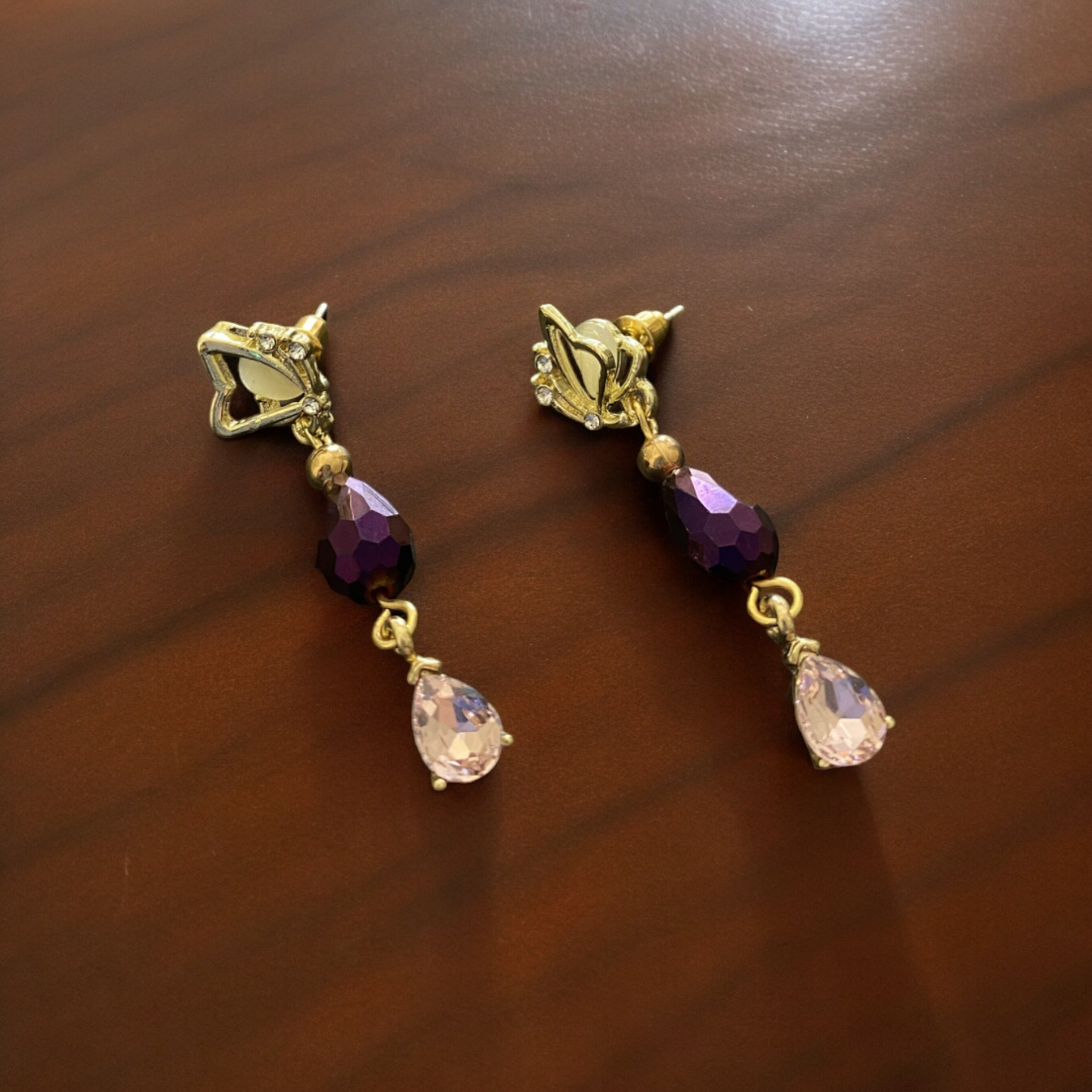 Violet Sparkle Earrings